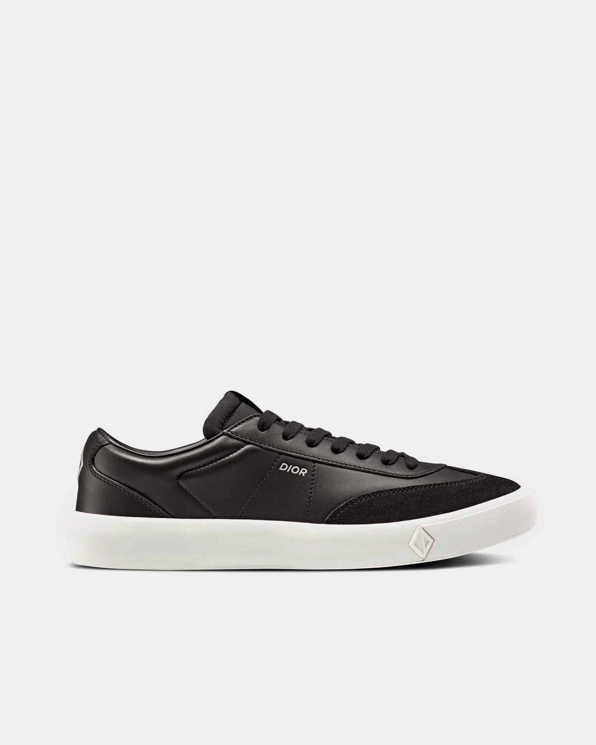 Dior B101 Black Smooth Calfskin and Nubuck Low Top Sneakers - 1