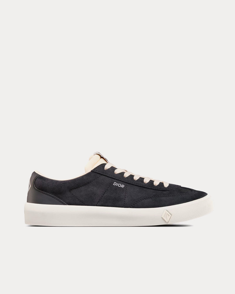 Dior B101 Nubuck Calfskin Black Low Top Sneakers - 1