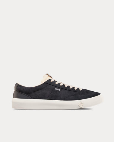 Dior B101 Nubuck Calfskin Black Low Top Sneakers