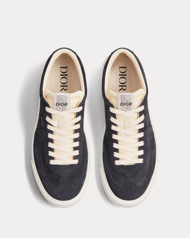 Dior B101 Nubuck Calfskin Black Low Top Sneakers - 2