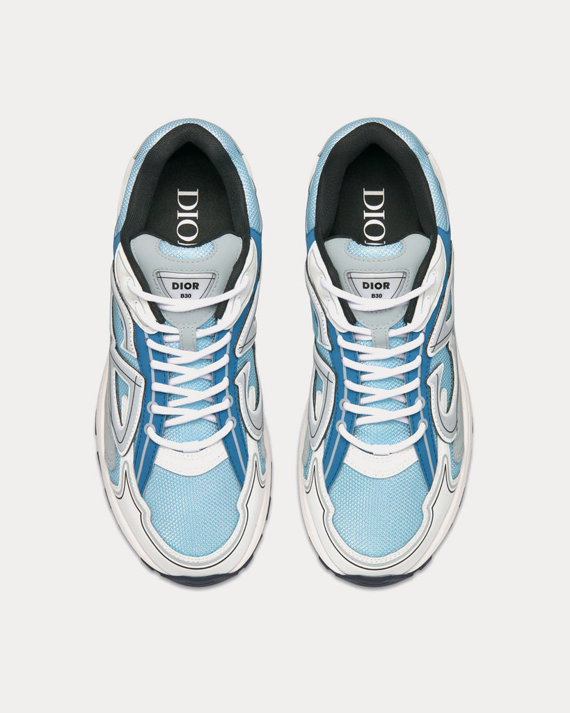 DIOR B22 Reflective sneakers (sky blue/grey)