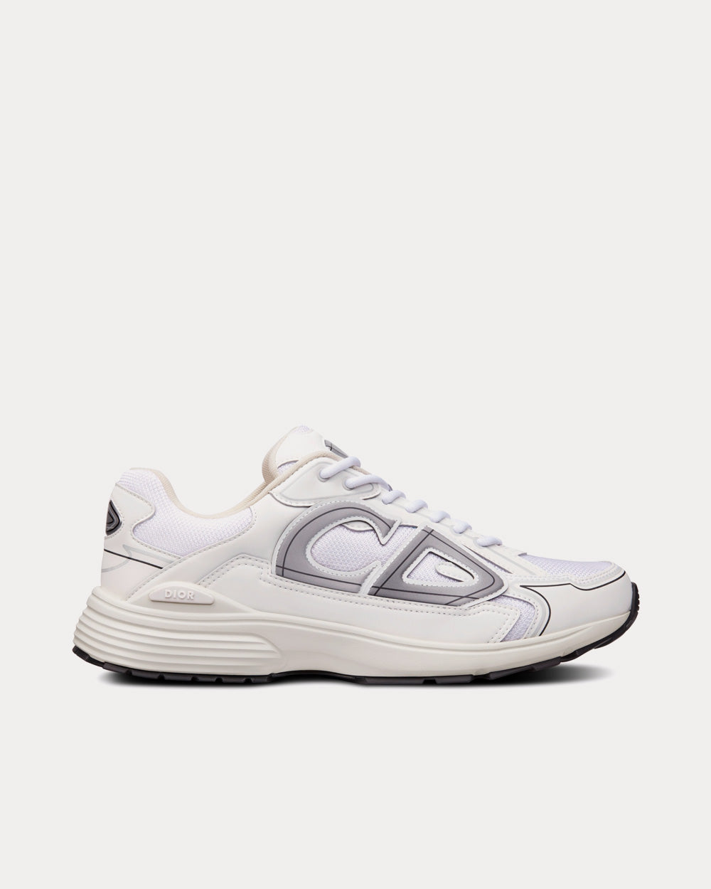 Dior B30 White Mesh and Technical Fabric Low Top Sneakers - 1