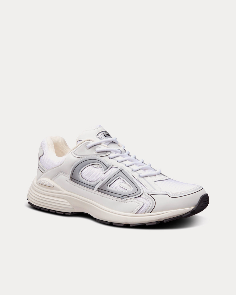 Dior B30 White Mesh and Technical Fabric Low Top Sneakers - 3