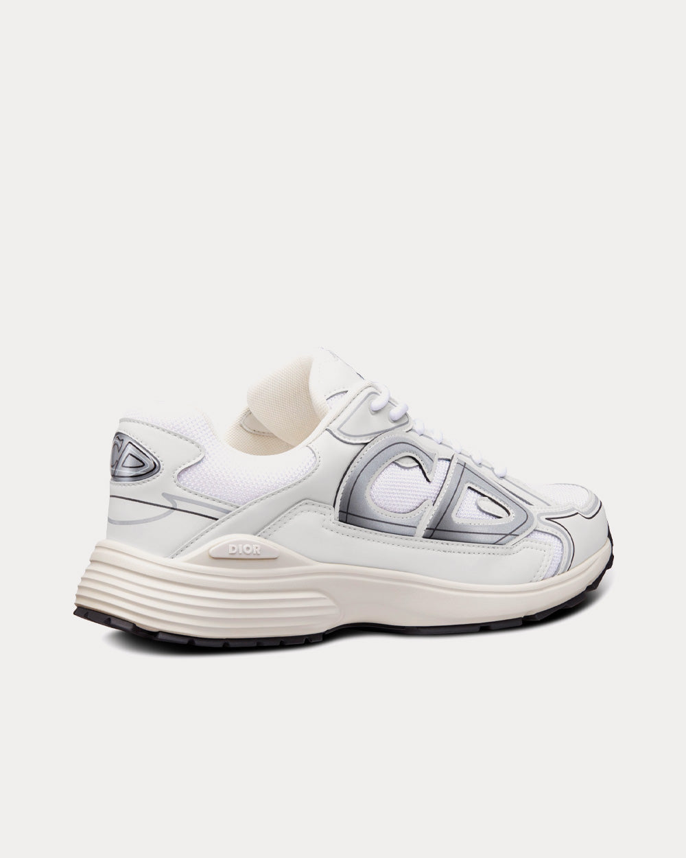 Dior B30 White Mesh and Technical Fabric Low Top Sneakers - 4