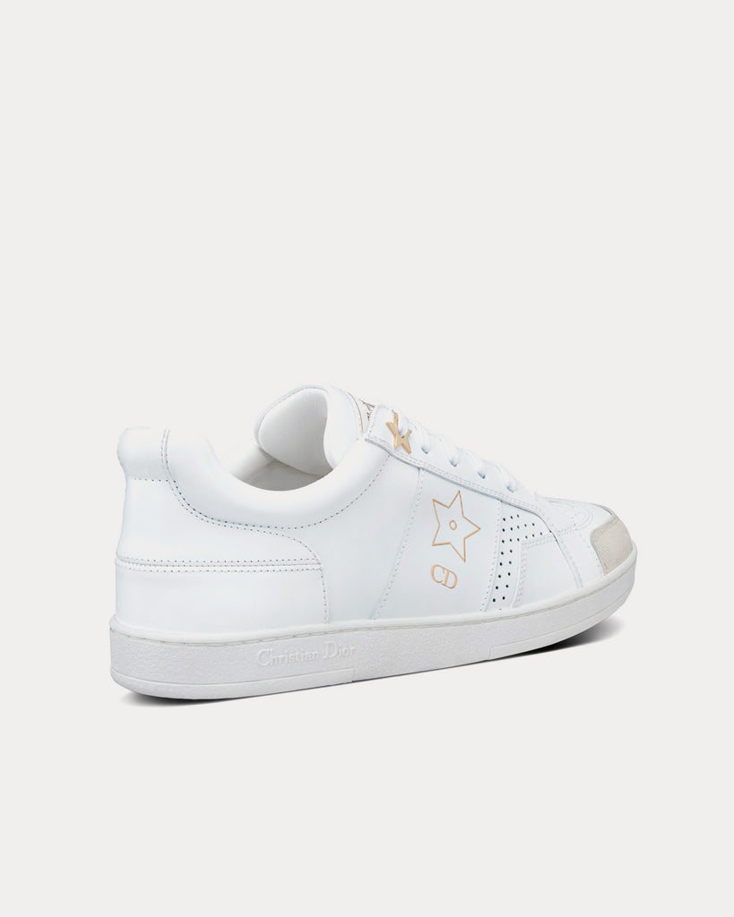 Dior - Dior Star Sneaker White Calfskin and Suede - Size 35.5 - Women
