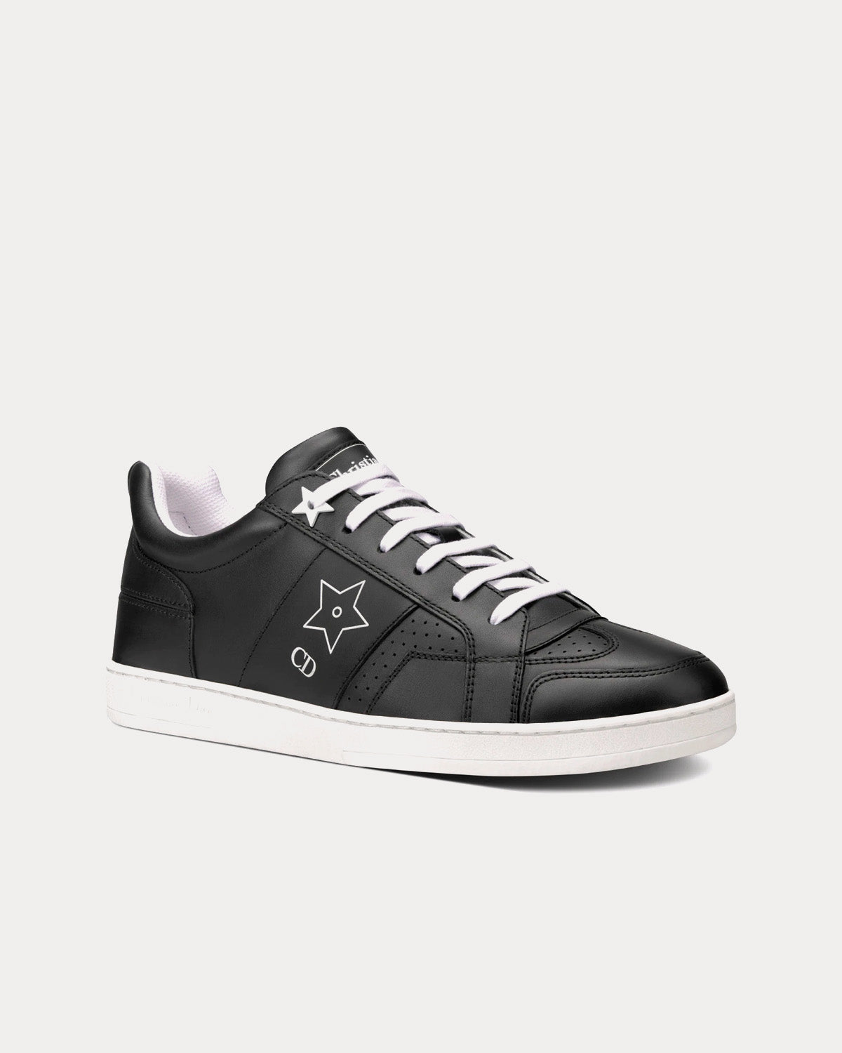 Dior Dior Star Black Calfskin Low Top Sneakers - 3