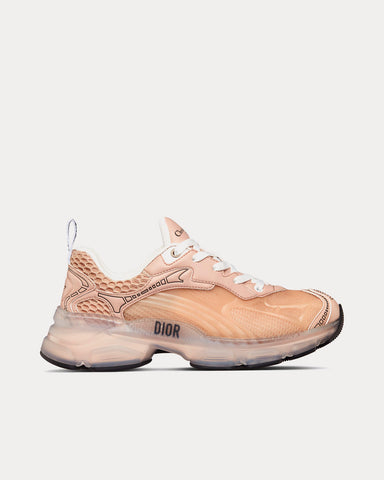 Dior Dior Vibe Nude Technical Fabric, Mesh and Rubber Low Top Sneakers