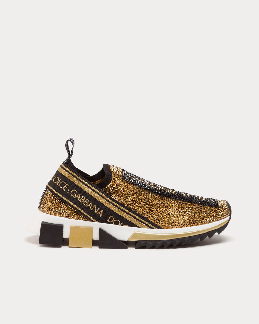 Dolce and gabbana shop sorrento sneakers with rhinestones