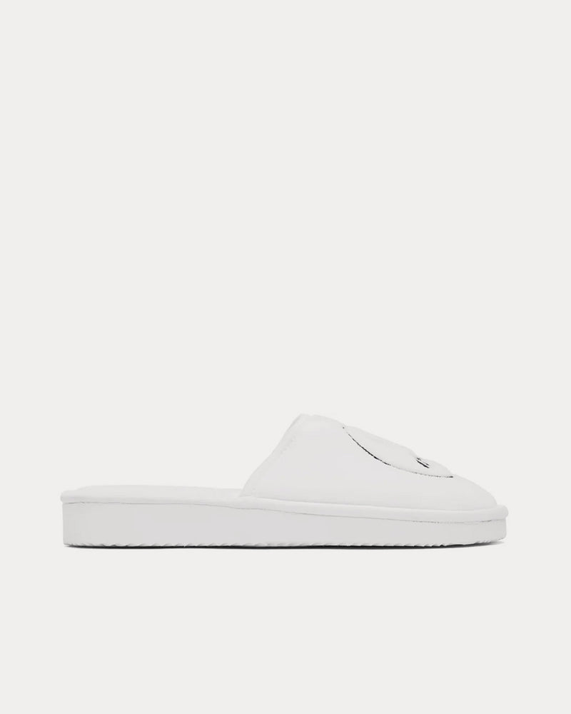 Drew House Painted Mascot Platform White Slip Ons - 1