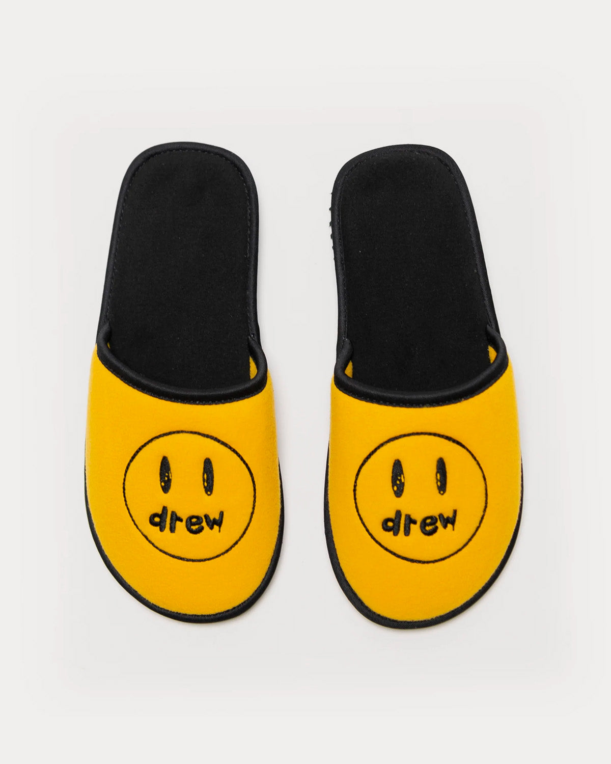 Drew House Painted Mascot Platform Golden Yellow Slip Ons - 2