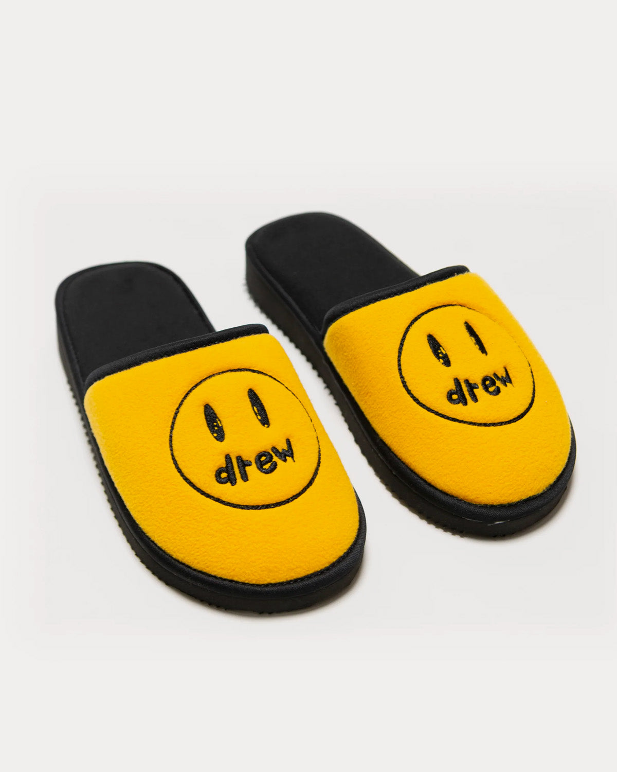 Drew House Painted Mascot Platform Golden Yellow Slip Ons - 3