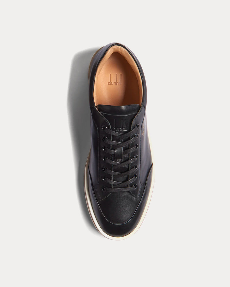 Dunhill Metropolitan Black Low Top Sneakers - 2