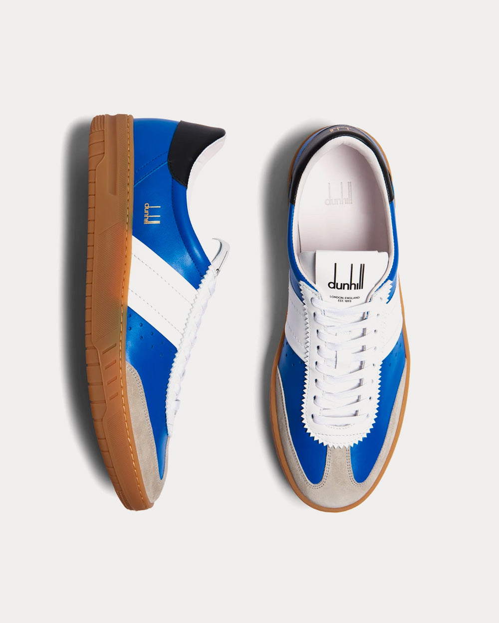 Dunhill Court Legacy Cobalt Low Top Sneakers - 2