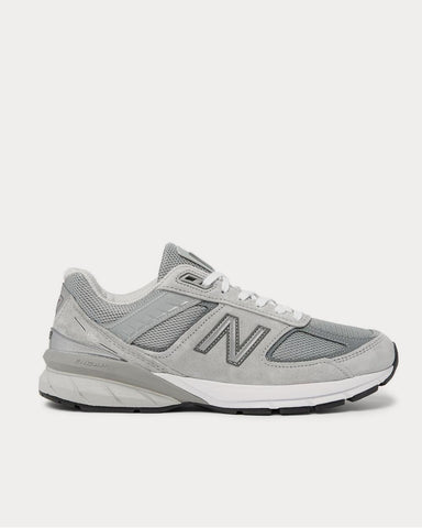 New Balance M990v5 Suede and Mesh  Gray low top sneakers