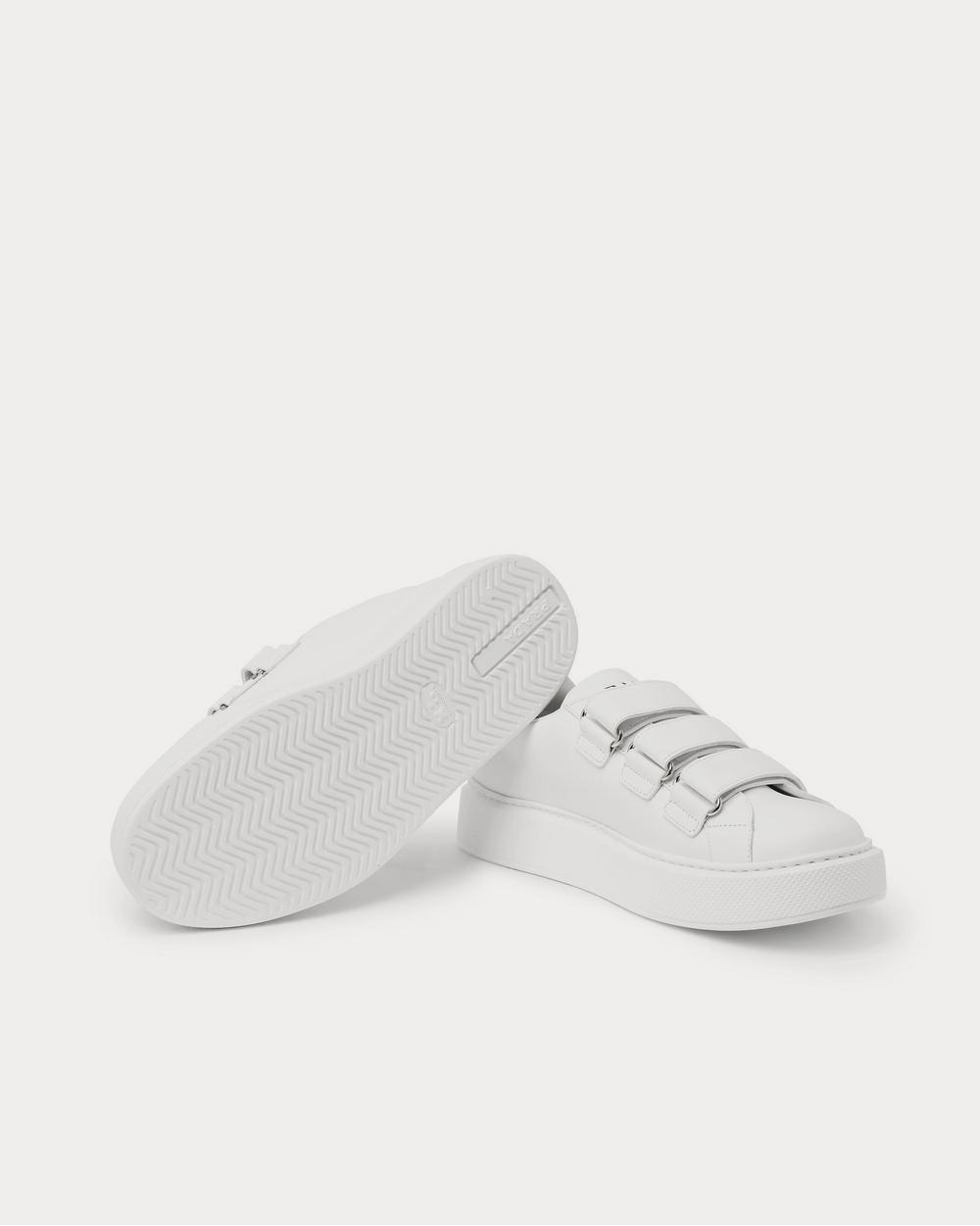 Prada Street 80 Leather  White low top sneakers - 3