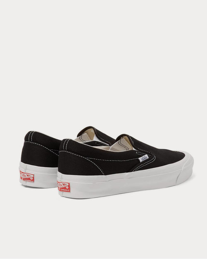 Vans UA OG Classic LX Canvas Slip-On  Black low top sneakers - 4