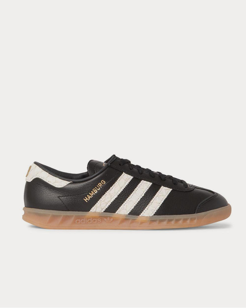 Adidas Hamburg Leather  Black low top sneakers - 1