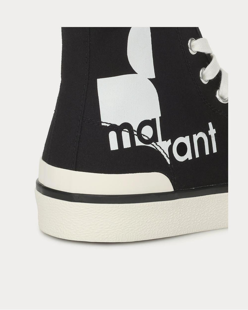 Isabel Marant Benkeen canvas black High Top Sneakers - 4