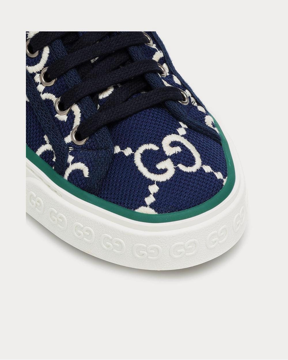 Gucci Tennis 1977 canvas ink blue Low Top Sneakers - 4