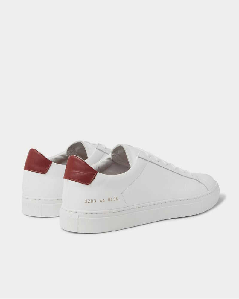 Common Projects Retro Low Leather  White low top sneakers - 3