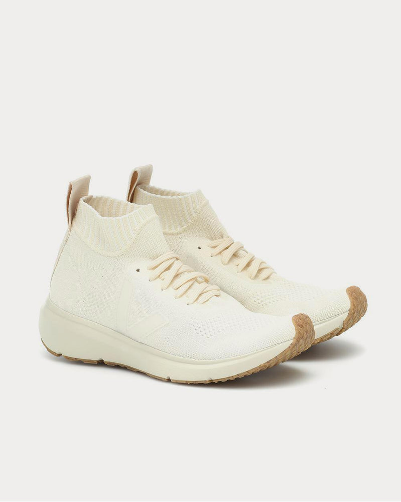 Veja x Rick Owens Sock Runner White Low Top Sneakers - 2