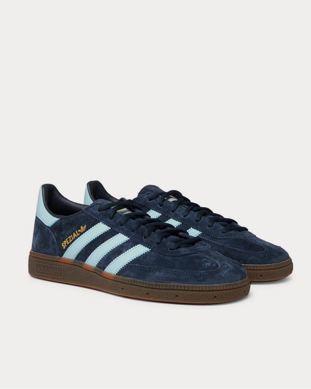 Adidas Handball Spezial Leather-Trimmed Suede  Navy low top sneakers - 2