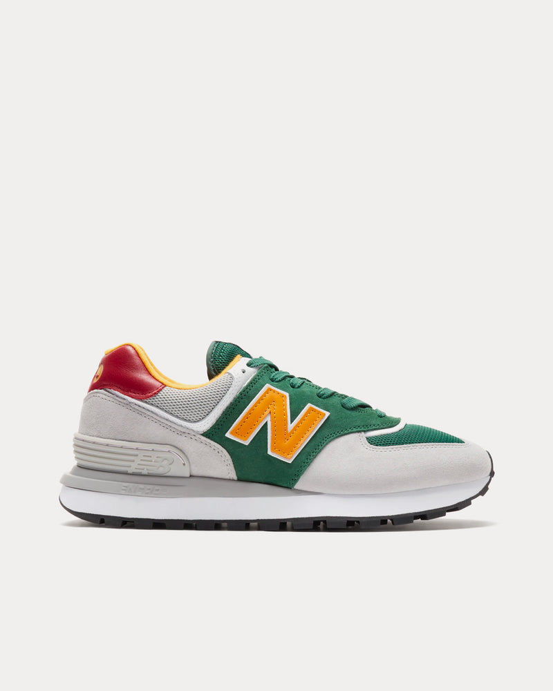 New Balance x Junya Watanabe 574 Legacy Green / Grey / Red Low Top Sneakers - 1