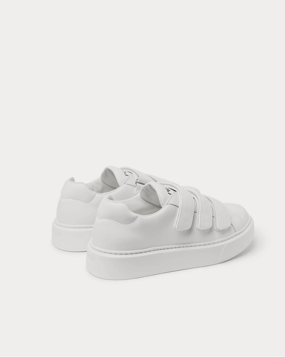 Prada Street 80 Leather  White low top sneakers - 4