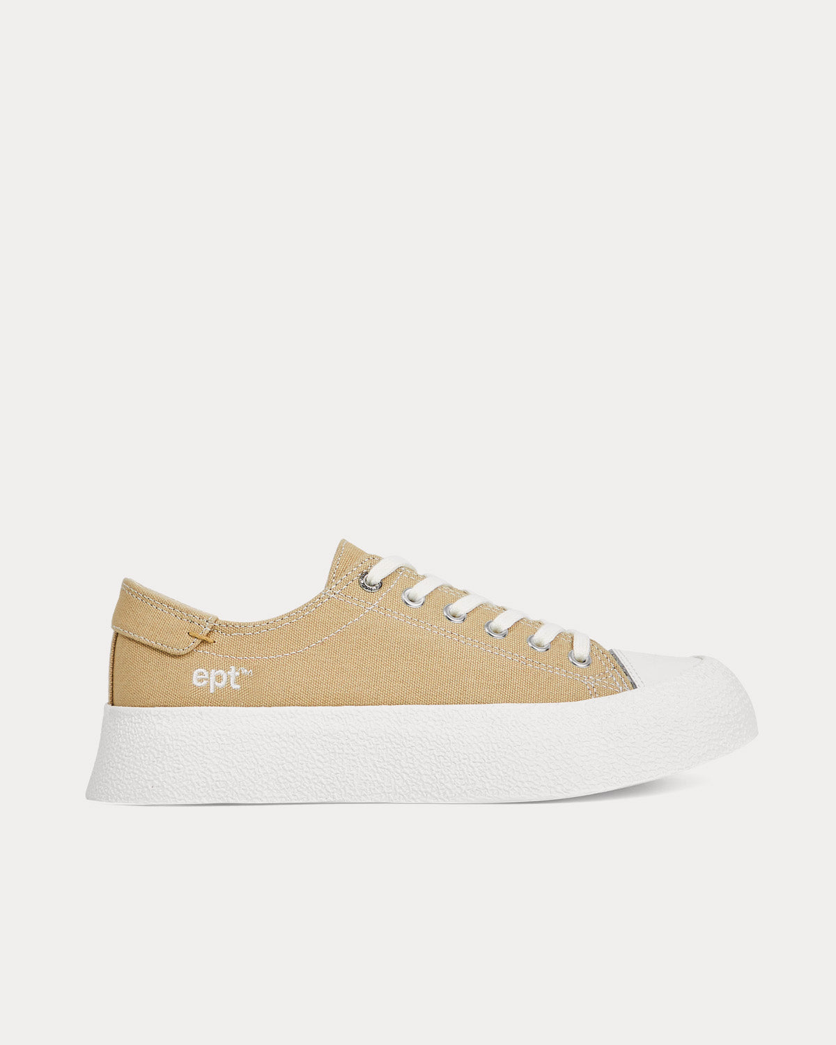 East Pacific Trade Dive Canvas Beige Low Top Sneakers - 1