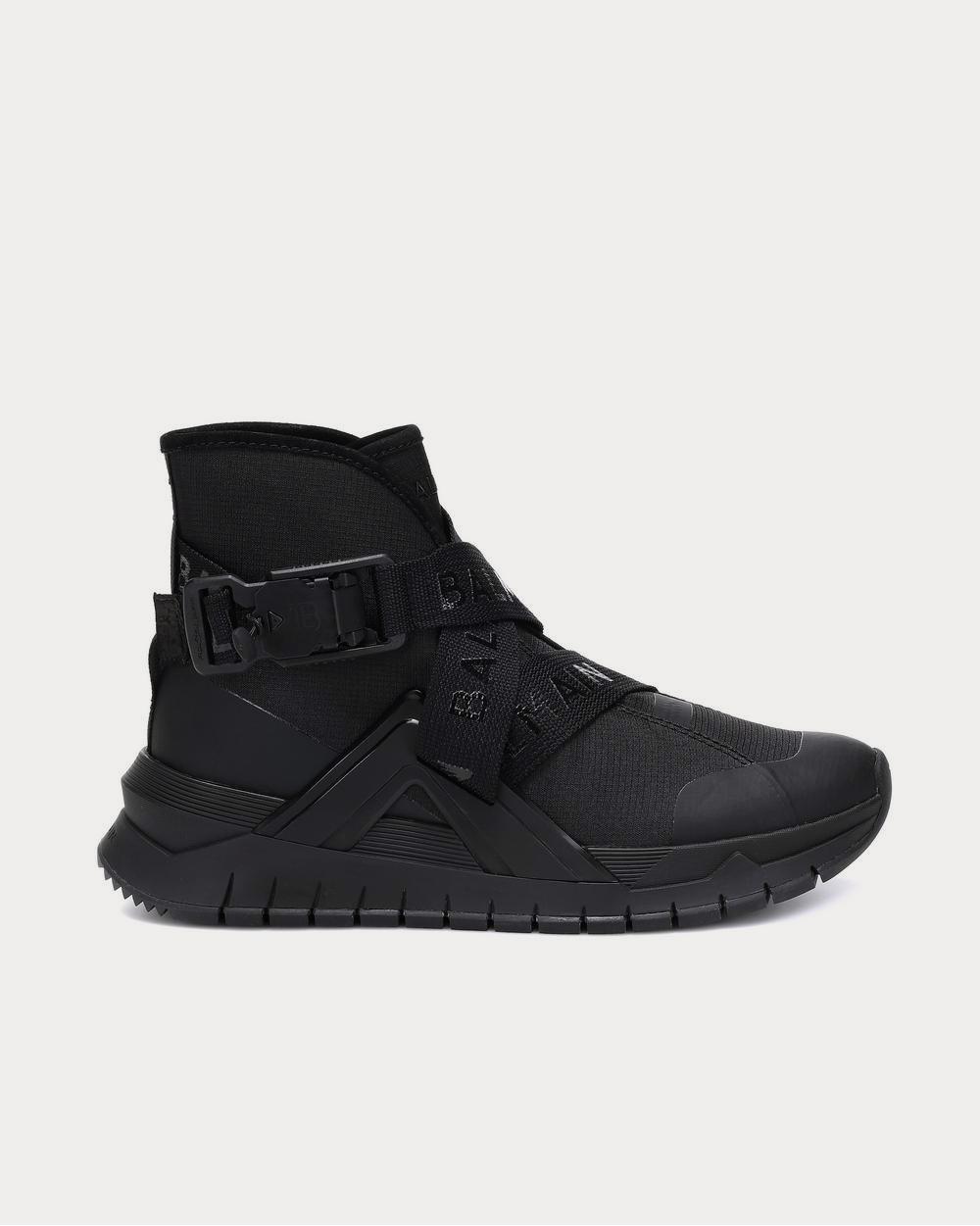 Balmain B Troop Noir High Top Sneakers - 1