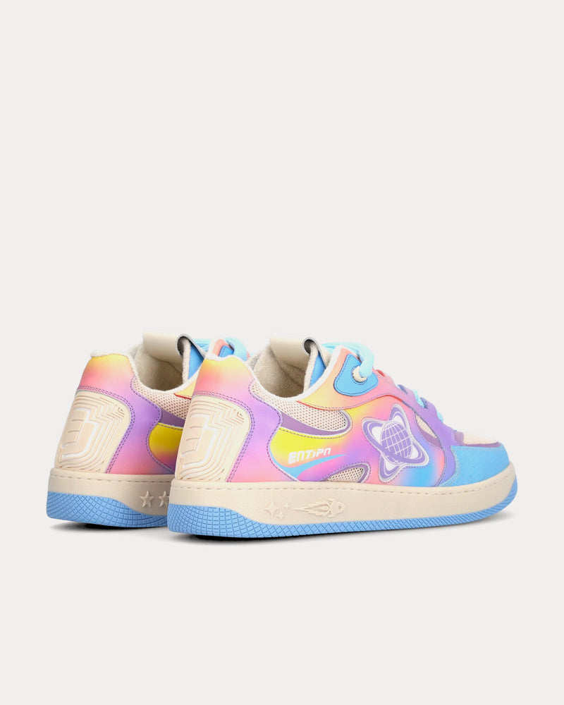 Enterprise Japan EJ Skate Planet Rainbow Low Top Sneakers - 3