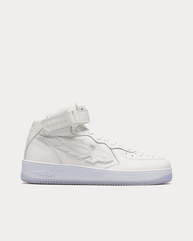 Enterprise Japan Rocket White High Top Sneakers