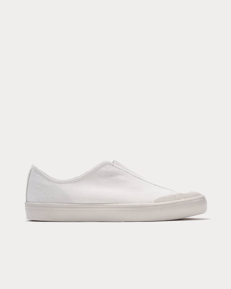 Erik Schedin Vulcanized Off-White Slip On Sneakers - 1