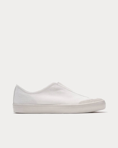 Erik Schedin Vulcanized Off-White Slip On Sneakers