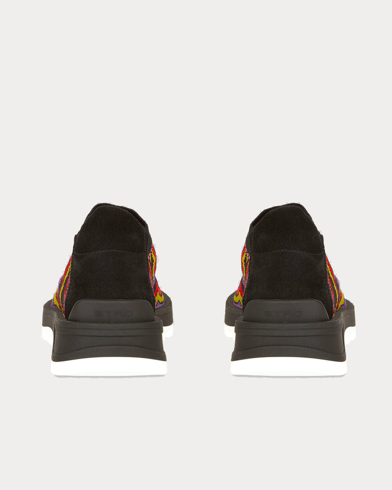 Etro Jacquard Sock Multicolour Low Top Sneakers - 4