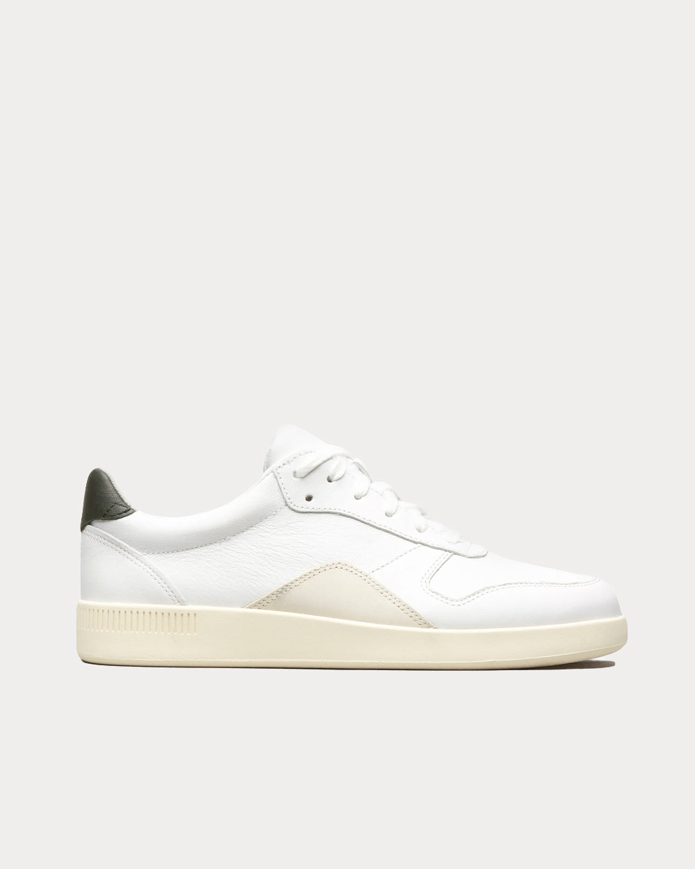 Everlane Court White / Forest Low Top Sneakers - 1