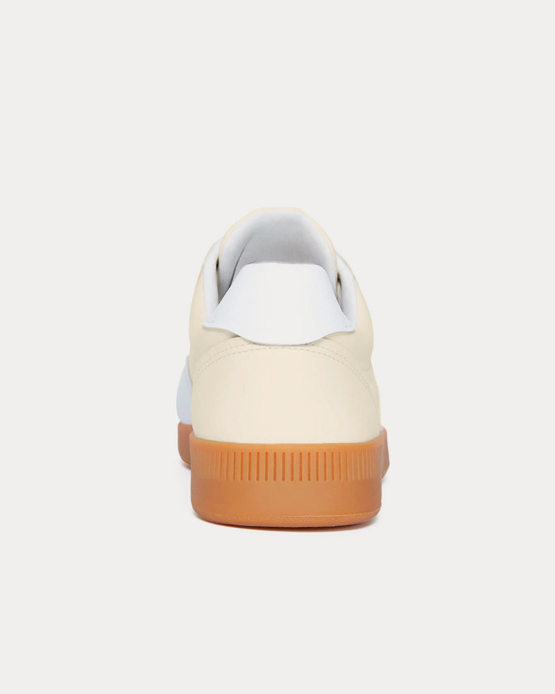 Everlane The ReLeather Court Off-White / Light Grey Low Top Sneakers - 4