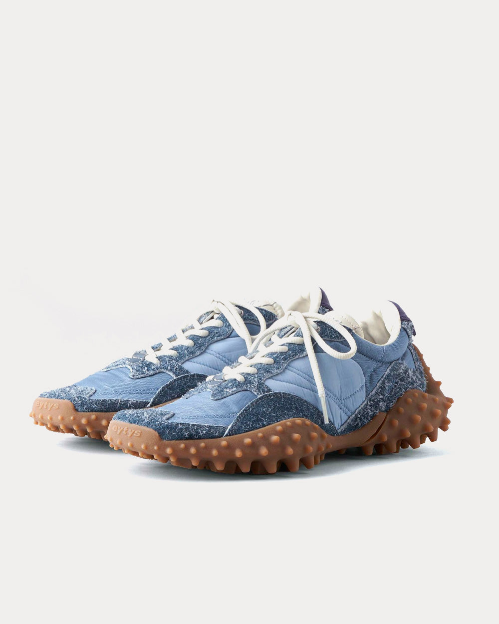 Eytys Fugu Blue Bell Low Top Sneakers - 3