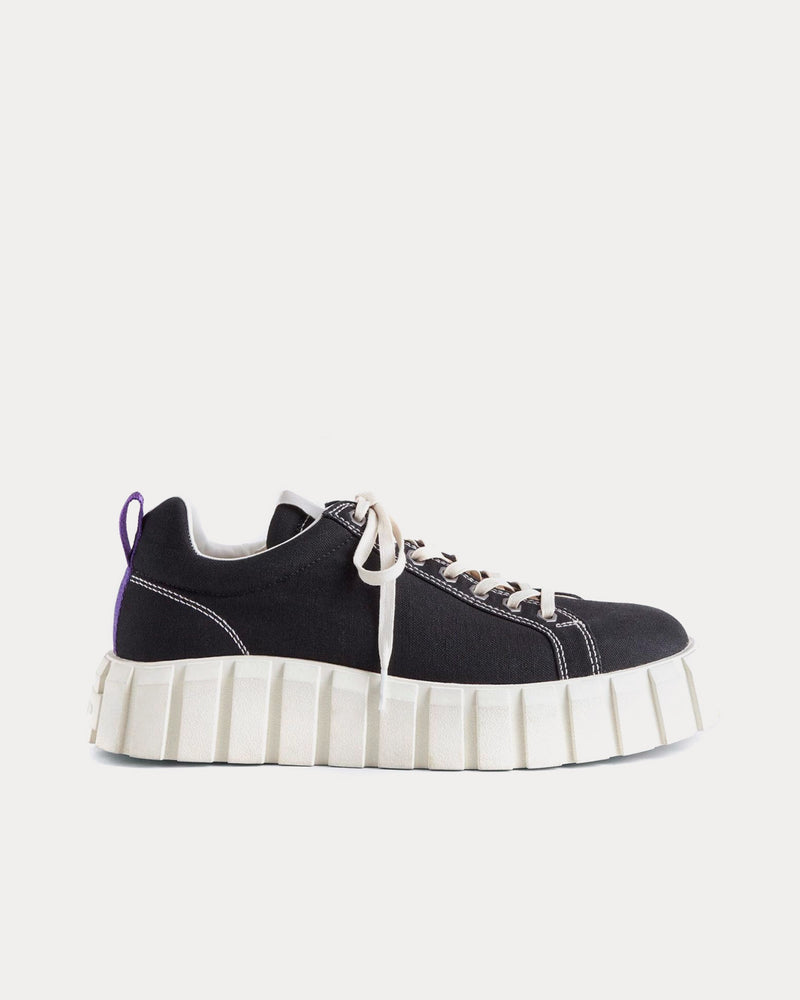 Eytys Odessa Canvas Black Low Top Sneakers - 1