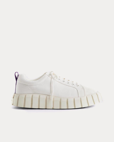 Eytys Odessa Canvas White Low Top Sneakers