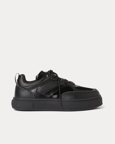 Eytys Sidney Leather Black / Black Low Top Sneakers