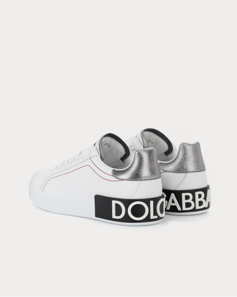 Dolce & Gabbana Portofino leather White Low Top Sneakers - 3