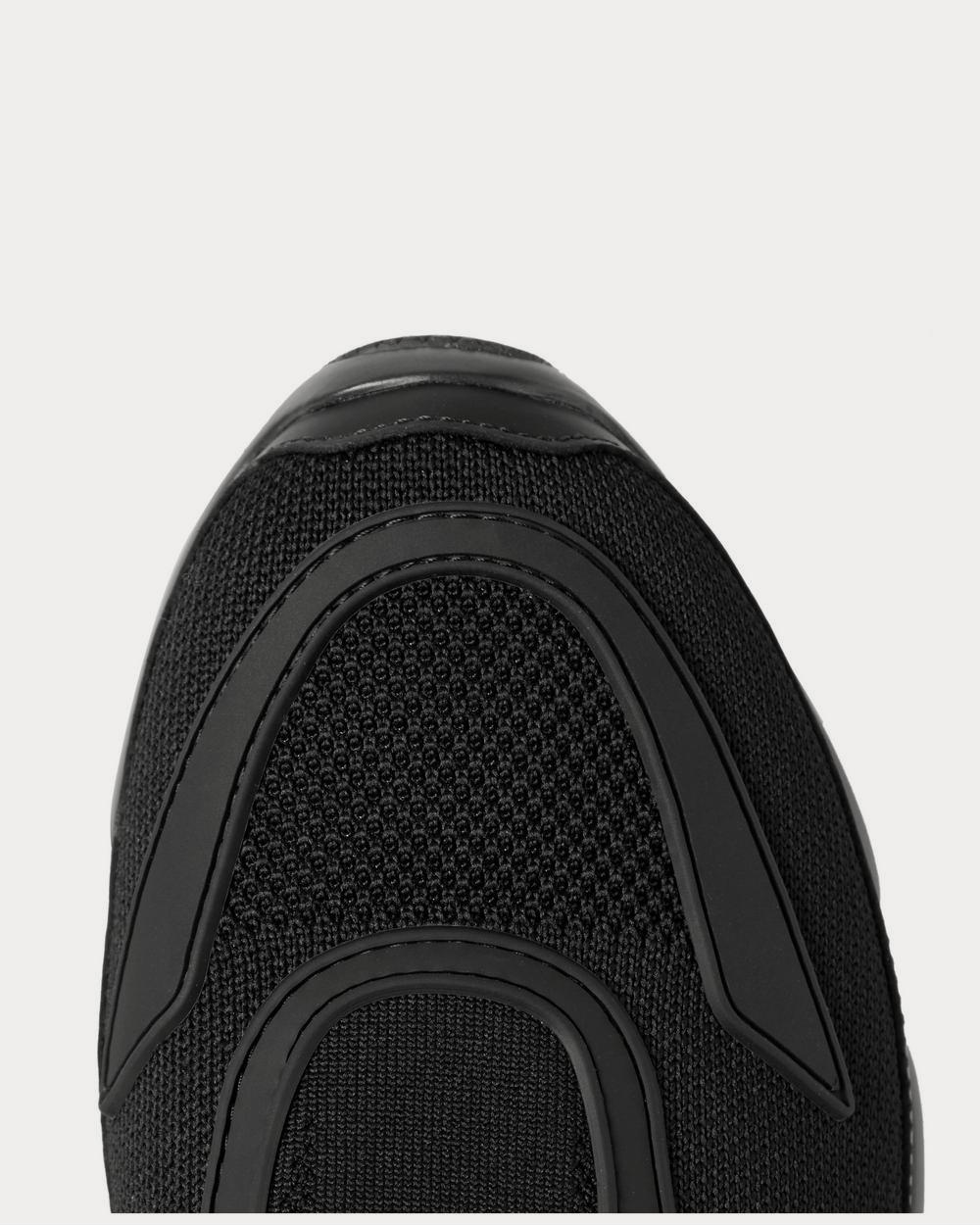 Prada Cloudbust Mesh, Rubber and Leather  Black low top sneakers - 5