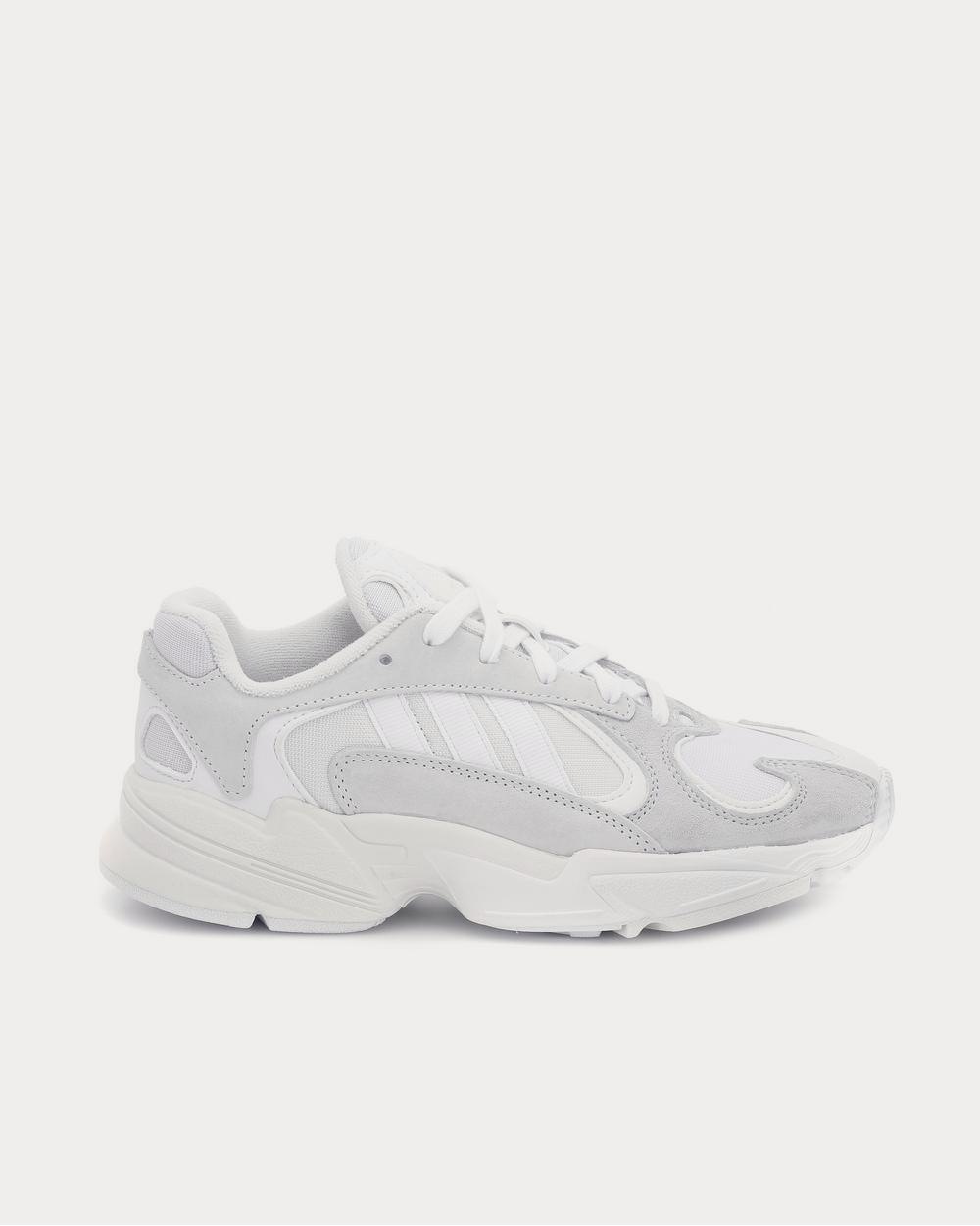 Adidas Yung 1 suede White Low Top Sneakers Sneak in Peace