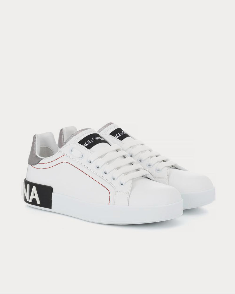 Dolce & Gabbana Portofino leather White Low Top Sneakers - 2