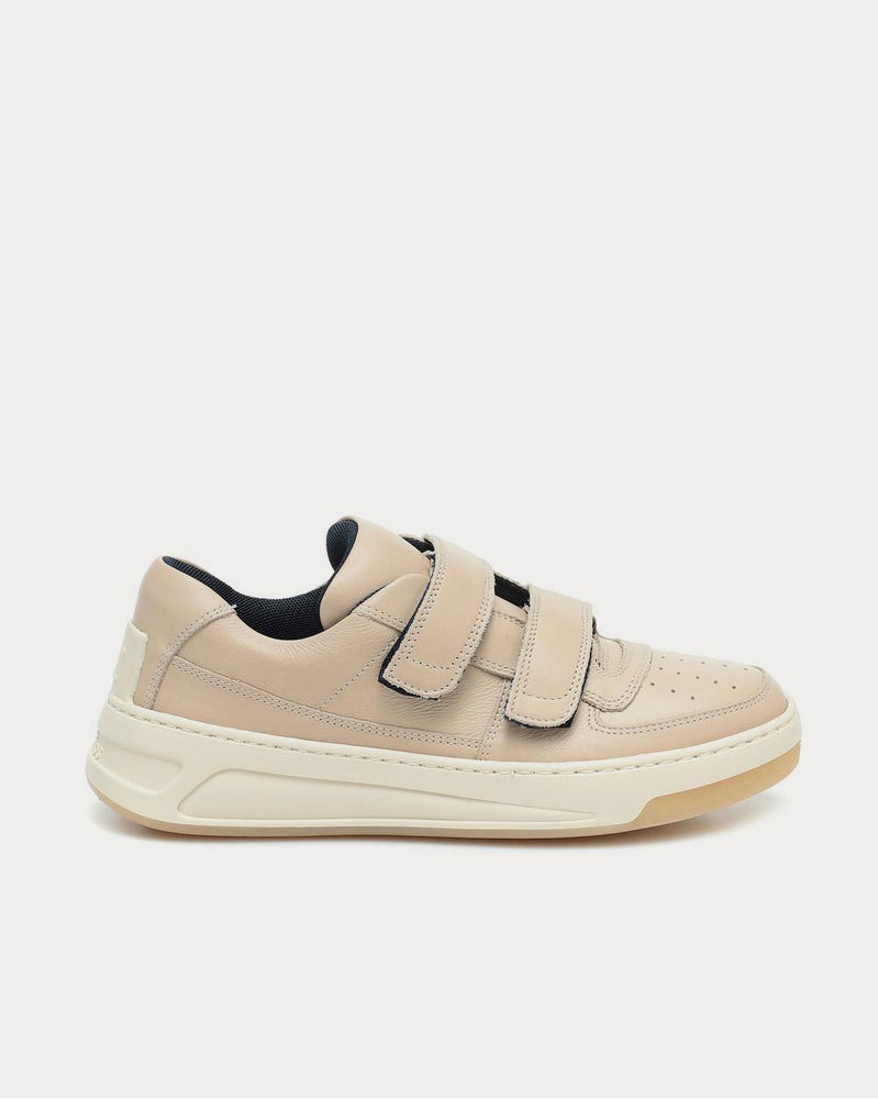 Acne Studios Steffey leather Beige Low Top Sneakers - 1