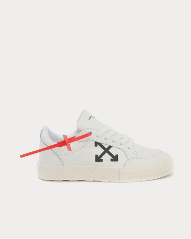 Off-White Vulcanized leather White Low Top Sneakers