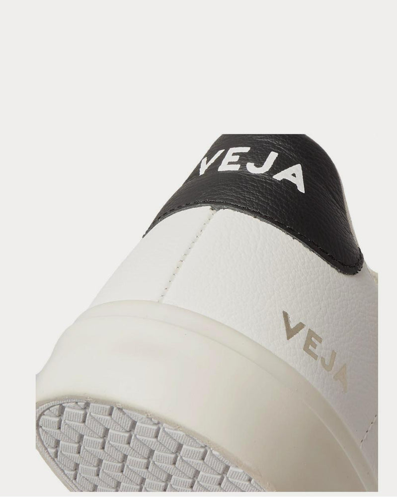 Veja Campo Suede-Trimmed Leather  White low top sneakers - 4