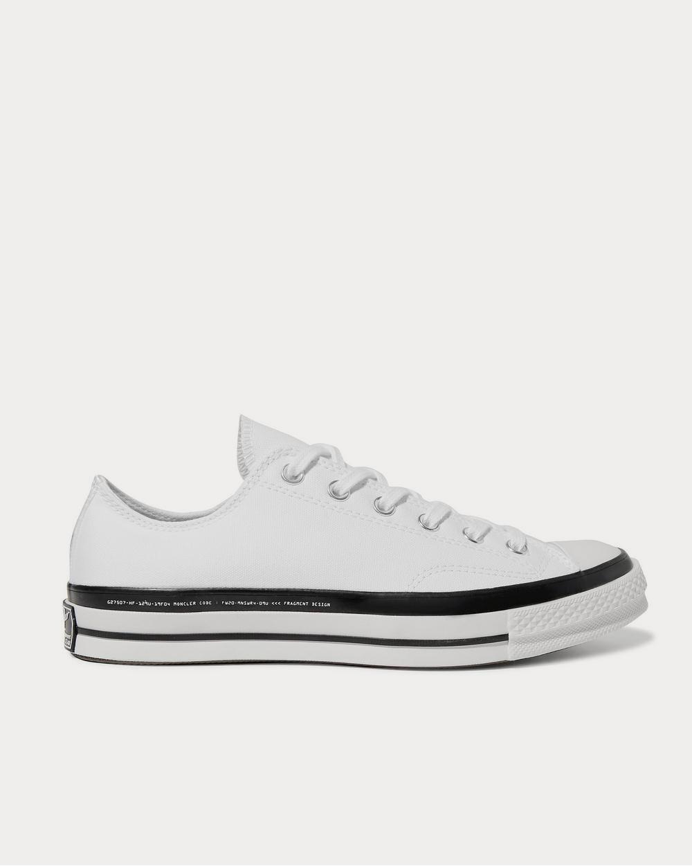 Moncler 7 Moncler Fragment + Converse Chuck 70 Ox Canvas White low top  sneakers - Sneak in Peace