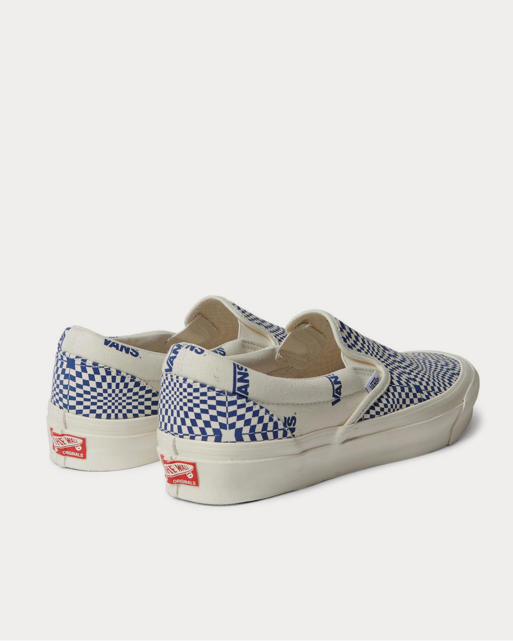 Vans OG Classic LX Printed Canvas  White slip on sneakers - 3